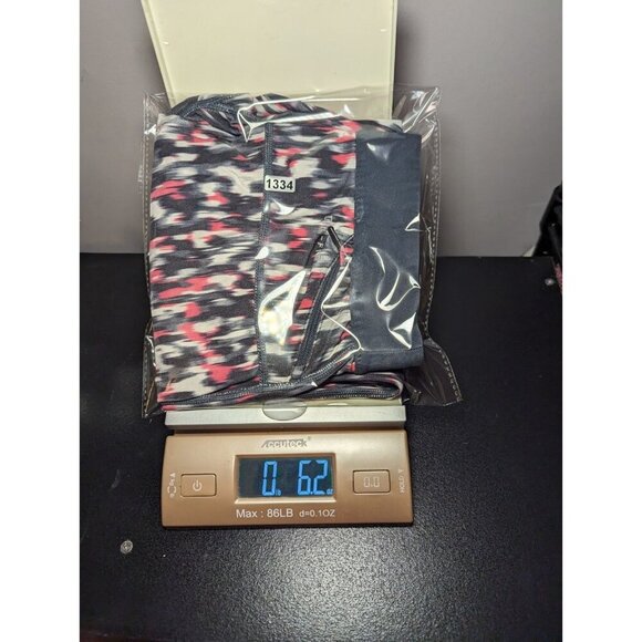 Womens Size Small Capri Pants Nike Stay Warm dri fit black pink white - Picture 16 of 16